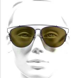 Dior Technologic 57 mm brow bar sunglasses